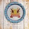 8 Count Oktoberfest Party Dinner Plates 9" Bavarian-Themed Disposable Tableware